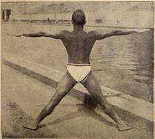 Stadionschwimmlehrer Kellner - Die Spannweite der Arme, geeignet zum Schwimmen (1922)