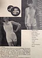 Der Wollbadeanzug aus dem Jahr 1933